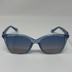 Guess Sunglasses Girls Size Medium 49-15-130 Blue Glitter 92W 49 GU9238 NEW